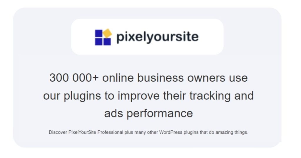 PixelYourSite PRO Free Download WP Plugin 1