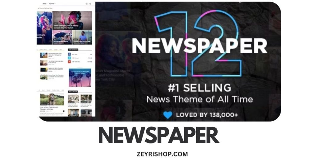 Newspaper Free Download WordPress Theme 1