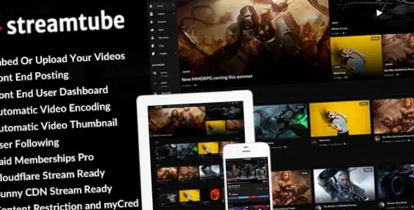 StreamTube Theme