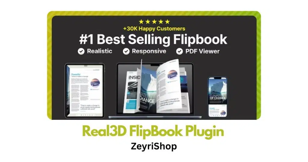 Free Download Real3D FlipBook Plugin