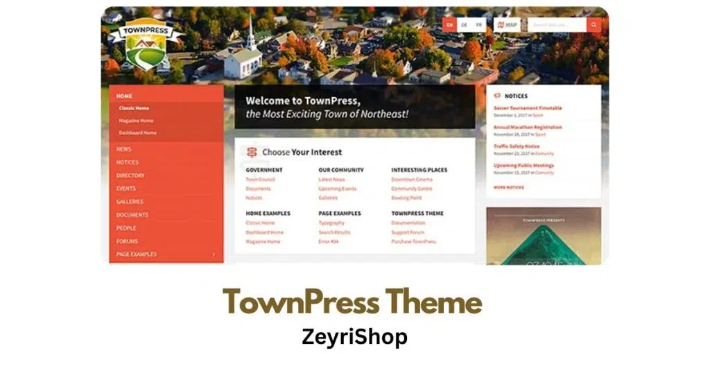 TownPress Theme Free Download