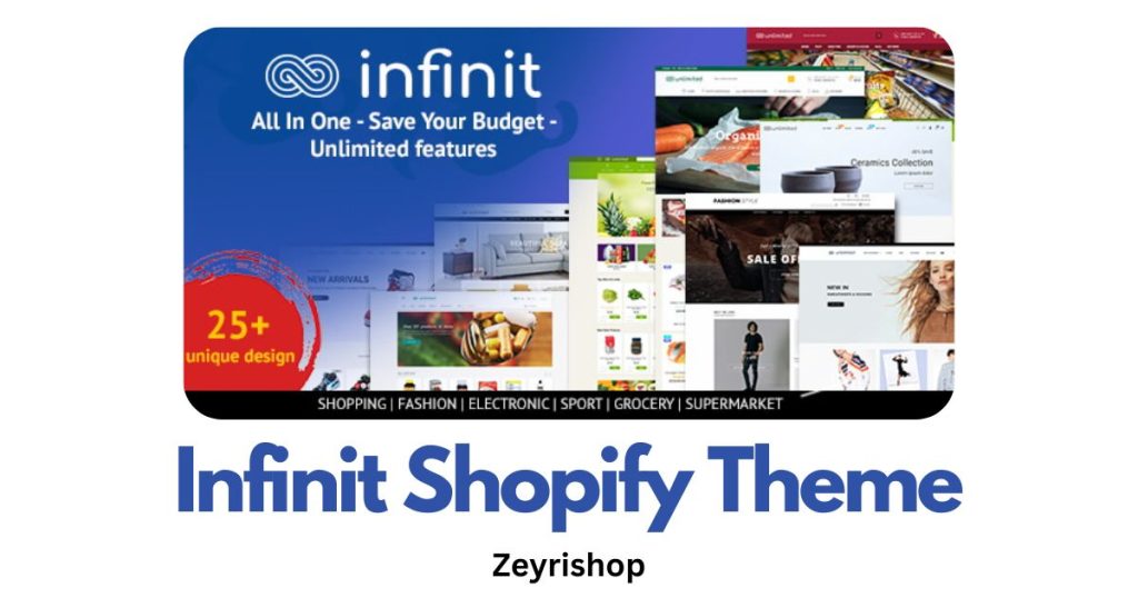 Free Download Infinit Shopify Theme 100 Working