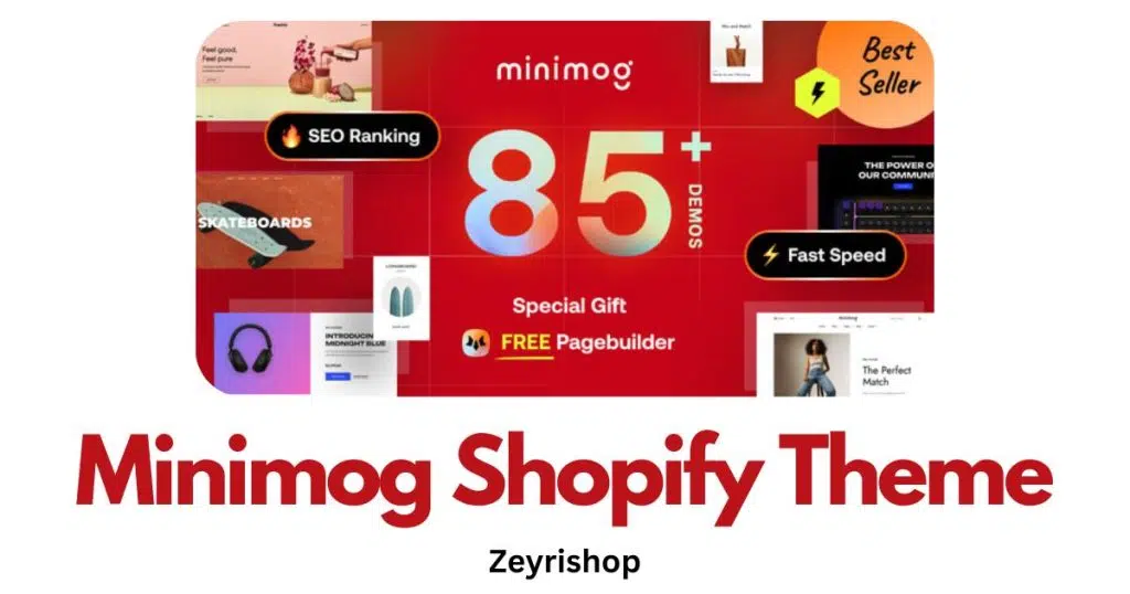 Free Download Minimog Shopify Theme 100 Working