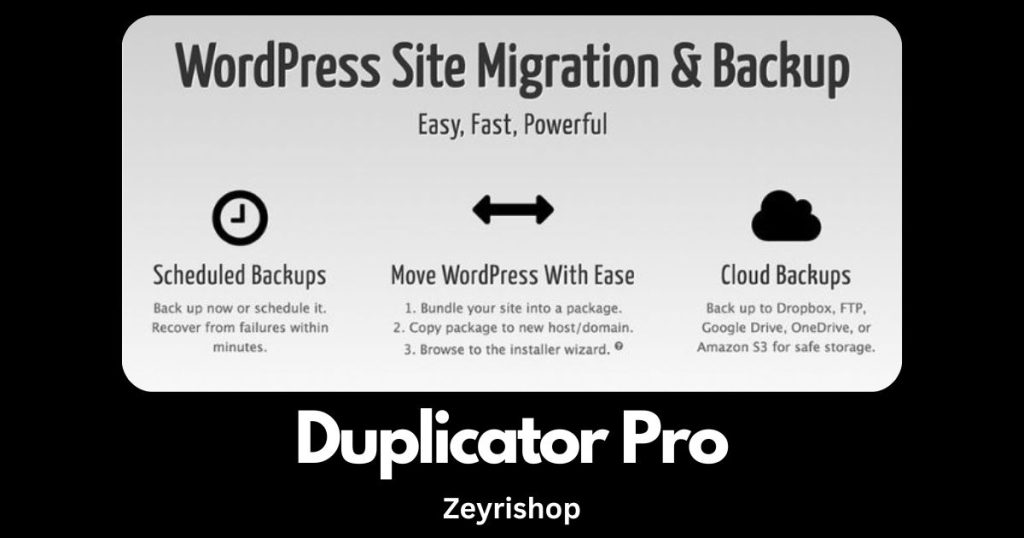 Free Download Duplicator Pro WordPress Plugin