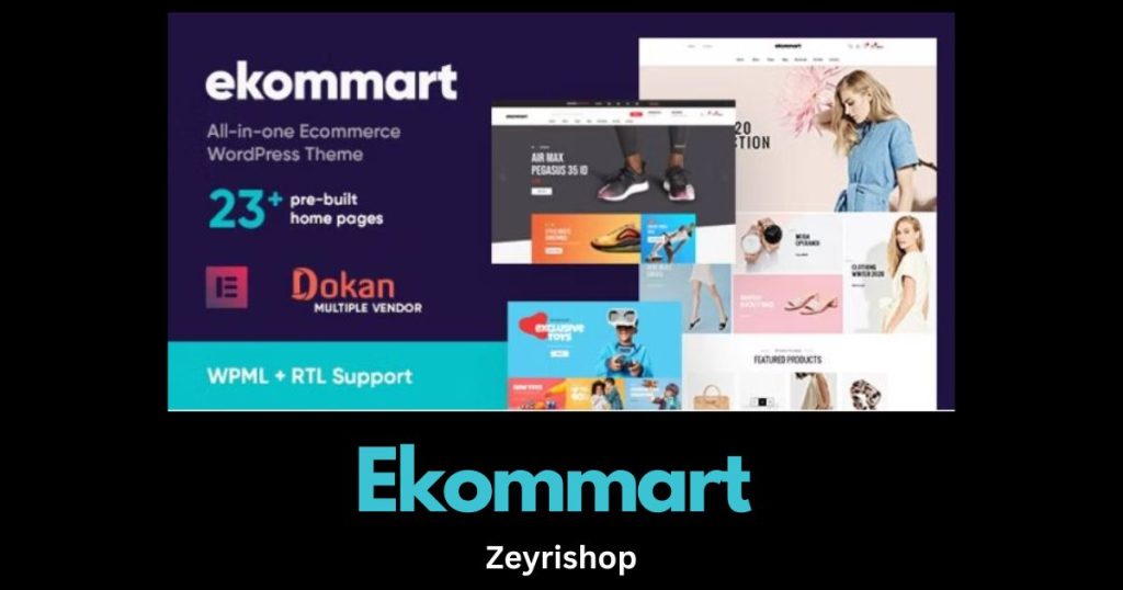 Free Download Ekommart WordPress Theme