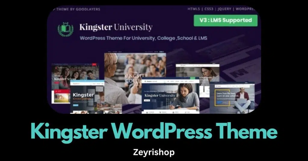 Free Download Kingster WordPress Theme