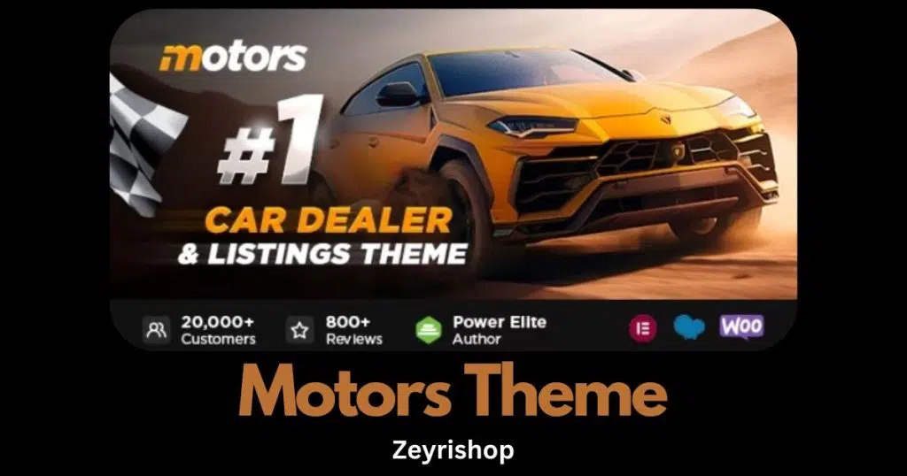 Free Download Motors WordPress Theme