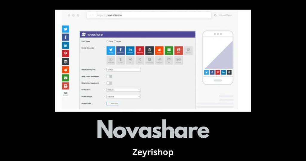 Free Download Novashare WordPress Plugin