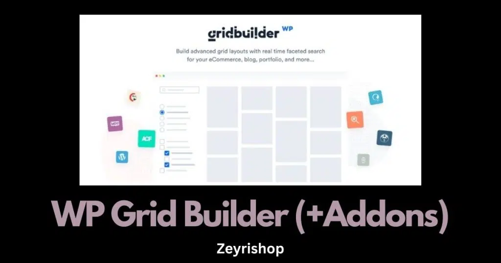 Free Download WP Grid Builder (+Addons) WP Plugin