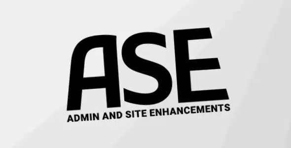 Admin and Site Enhancements ASE Pro