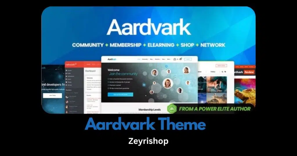 Free Download Aardvark WordPress Theme - Zeyri Shop