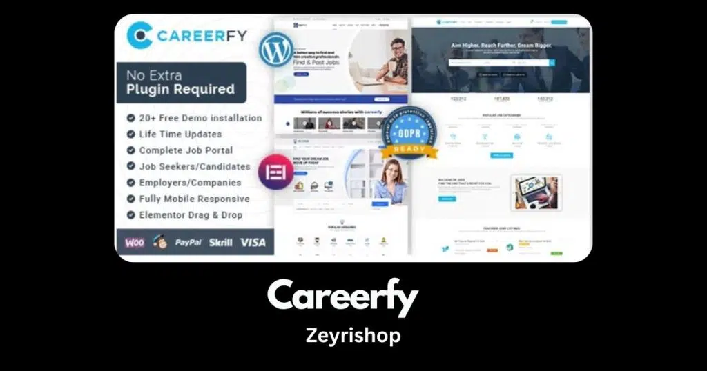 Free Download Careerfy WordPress Theme