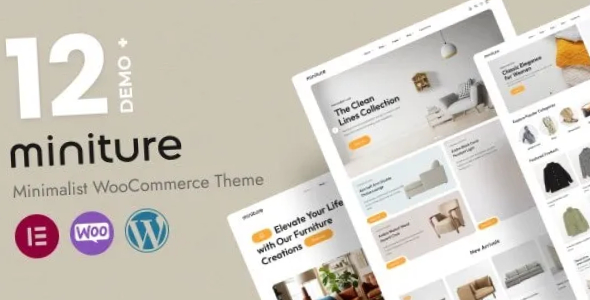 Miniture Minimalist WooCommerce Theme