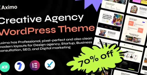 Aximo Creative Agency WordPress Theme