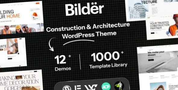 Bilder Architecture Construction WordPress Theme