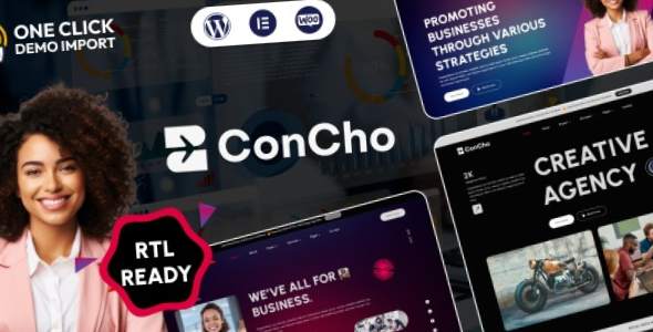 Concho Business Agency WordPress Theme