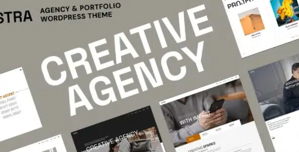 Estra Creative Agency and Portfolio Theme