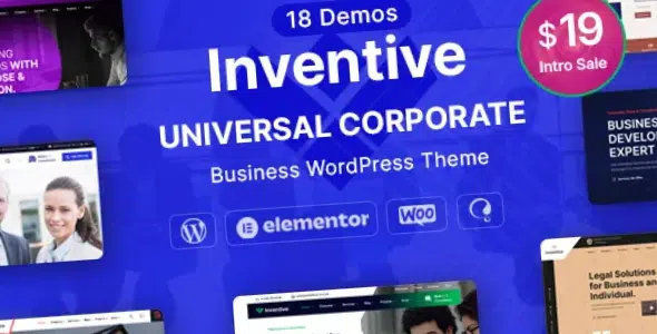 Inventive Multi Purpose Business WordPress Theme