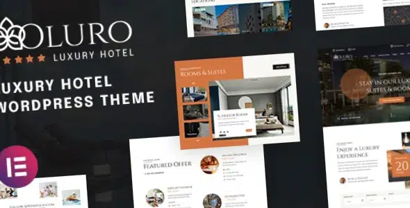 OLURO Luxury Hotel WordPress Theme