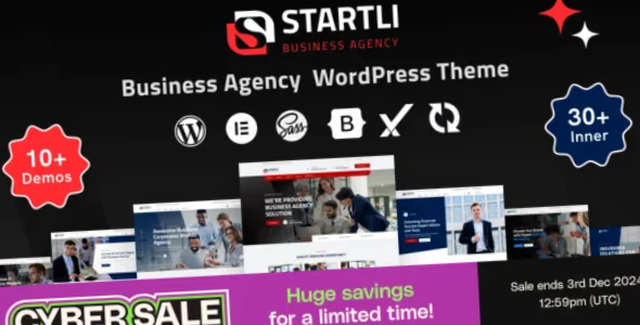 Startli Elementor Business Consulting WordPress Theme