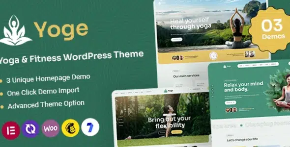 Yoge Fitness and Yoga WordPress Theme