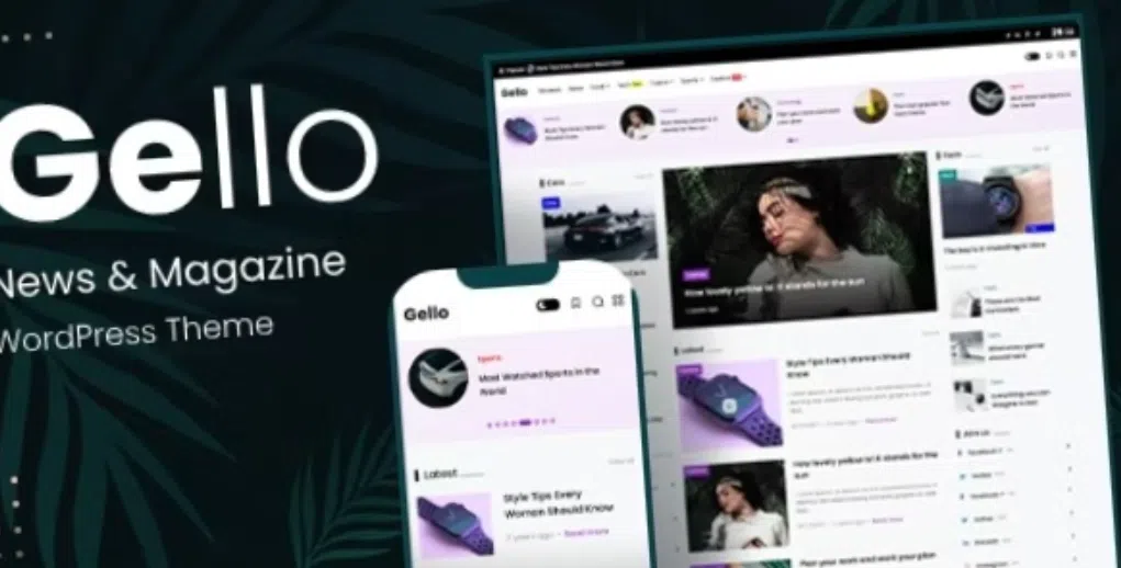 Gello News & Magazine WordPress Theme