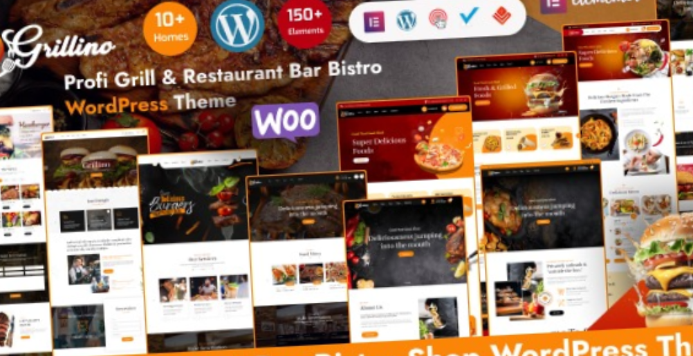 Grillino Grill & Restaurant WordPress Theme