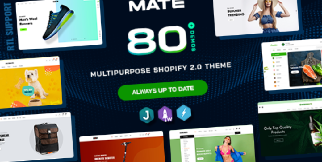 Mate High Converting eCommerce Shopify Theme