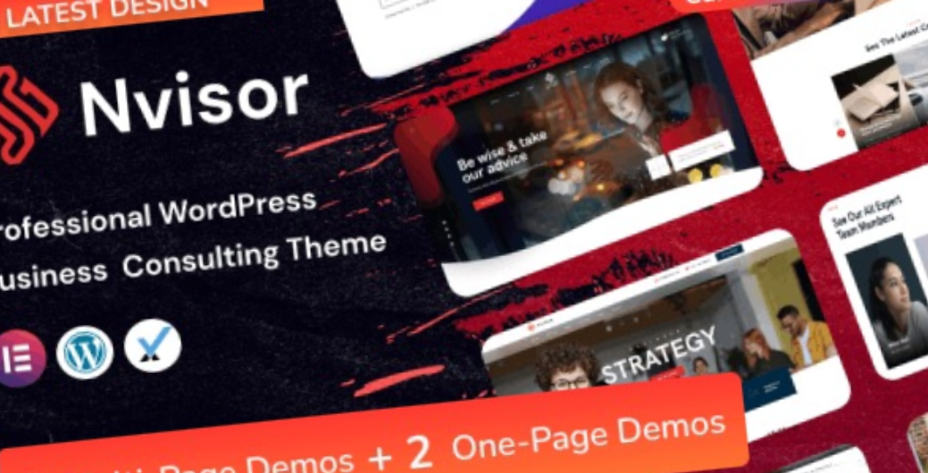 Nvisor Consulting Business WordPress Theme