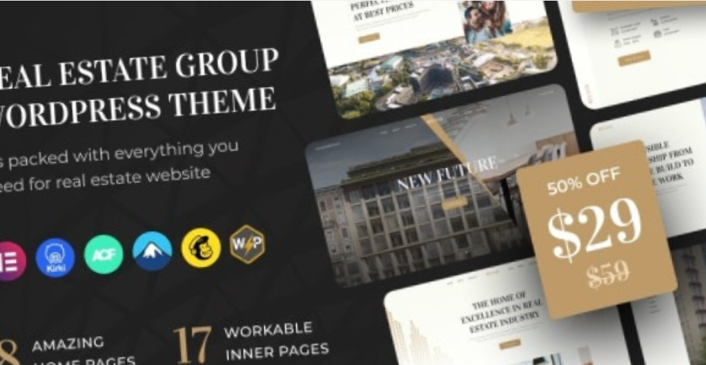 Reland Real Estate Group WordPress Theme