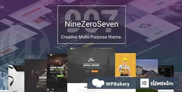 907 – Responsive Multi Purpose WordPress Theme Nulled