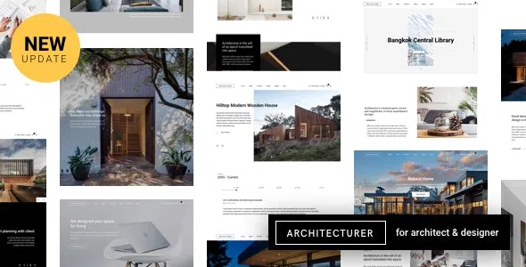 Architecturer WordPress for Interior Designer Nulled